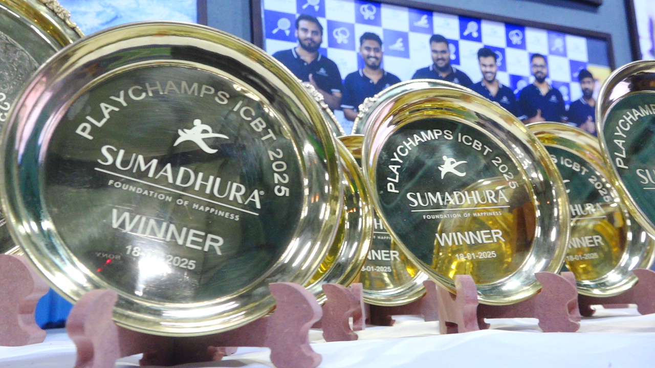 ICBT 2025 Winner Trophies - Playchamps Events